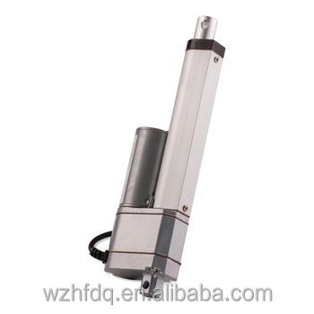 China China Wenzhou 12v/24v/36v/48v High Speed Linear Actuator Waterproof Electric Linear Actuator Stroke 500mm Heavy Duty Linear Actuator with 1500N Heavy Load for sale