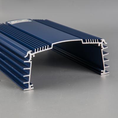 China door & Window Aluminum Extrusion Profile With Colored Powder Coating For Aluminum Profile Led Strip Light In Zhejiang China for sale