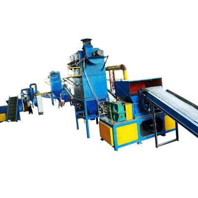 China Máquina azul de reciclaje de desechos de radiadores de 150KW Planta de reciclaje de cobre y aluminio en venta