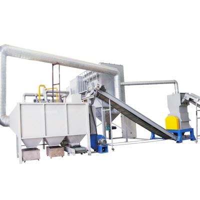 China 2200*2150*3000mm Máquina de reciclaje de desechos de radiadores CA para la separación de cobre y aluminio en venta