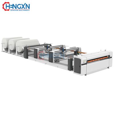 China Manufacturing Plant Double Beam Double Head Continuous Quilting Machine HX-5D-2L for sale