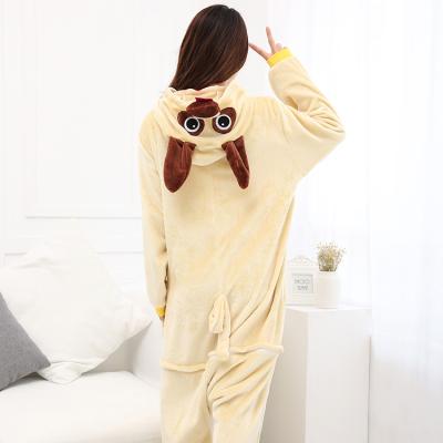 China Factory Direct Selling Breathable One Direction Cartoon Dog Animal Pajamas For Ladies for sale
