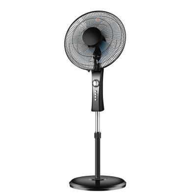 China Hot Selling Modern High Speed 16 Inch 5 Blades Hotel Stand Electric Fan For Home for sale