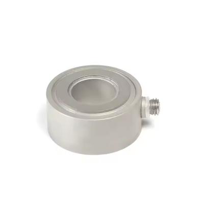 China Fast Dynamic Ring Piezoelectric 60kN Quartz Charge Force Sensor Load Cell For Material Testing for sale