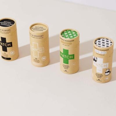 中国 Custom Cardboard Round Paper Tube Packaging Environmentally Friendly Natural Kraft Paper Round Paper Box Cylinder Box 販売のため