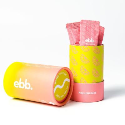 Китай OEM Brand Organic Cylinder Cardboard Tube Food Packaging Custom Loose Tea Bag Round Paper Tube Packaging продается
