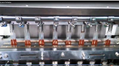 China Multi lanes high speed automatic Tomato sauce packaging machine for sale