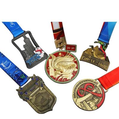 China Zinc Alloy Custom Temple Medals / Medal Custom Logos Europe Medals for sale
