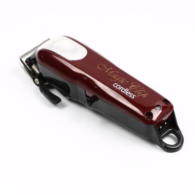 China Newest Commercial Rechargeable High Speed Motor Waterproof Detachable Professional Cordless Electric Hair Clipper Trimmer For Men for sale
