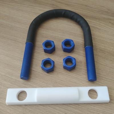 中国 M6,M8,M10,M12,M14,M16 PTFEコーティング Uボルト 販売のため