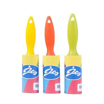 China Good Selling Manual Disposable Fiber Brush Remover Hair Remover Pet Tape Roller Pet Sticky Fiber Roller for sale
