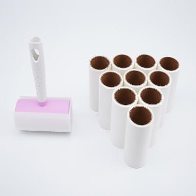 China New Style Manual 2022 Replacement Custom Hair Remover Pet Sticky Roller Refill Fiber Roller for sale
