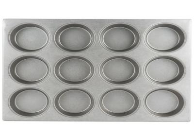 China RK Bakeware China-Mackies Slicone Glazed Pecan Roll/Jumbo Muffin Pan for sale
