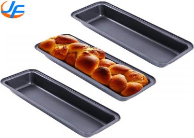 China RK Bakeware China Foodservice NSF Pullman Loaf Pan , Long Loaf Tin Nonstick Bread Baking Pan for sale