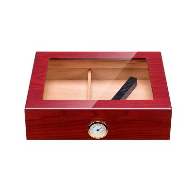 China European Classical Box Humidor Travel Hotel Cigar Desk Accessory Set Custom Creative Cuban Cigar Humidor for sale