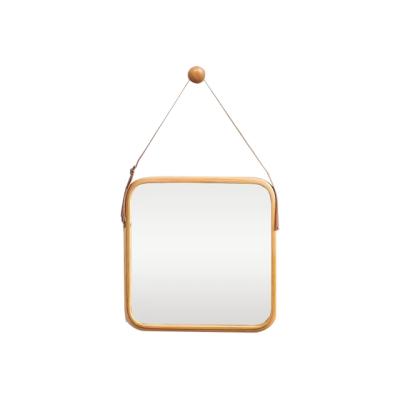 China European Minimalist Wall Mounted Mirror Entrance Mirror Living Room Bedroom Makeup Mirror for sale