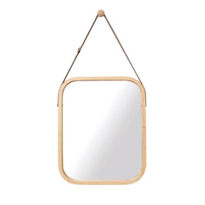 China European Minimalist Wall Mounted Mirror Entrance Mirror Living Room Bedroom Makeup Mirror for sale