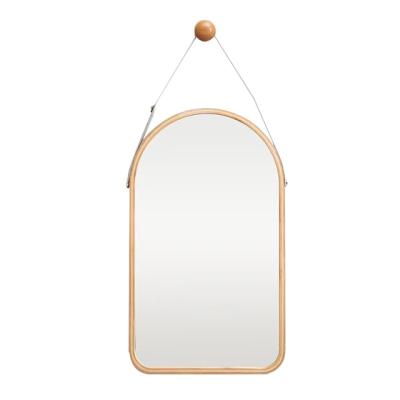 China European Minimalist Wall Mounted Mirror Entrance Mirror Living Room Bedroom Makeup Mirror for sale