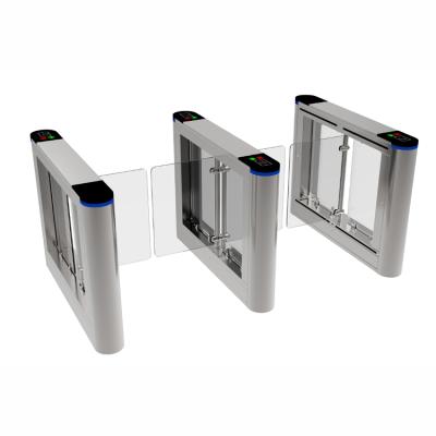 China High Quality 304 High Quality Stainless Steel Security Stainless Steel Automatic Swing Barrier Turnstile 304 RFID Fast Speed Swing Barrier Gate for sale