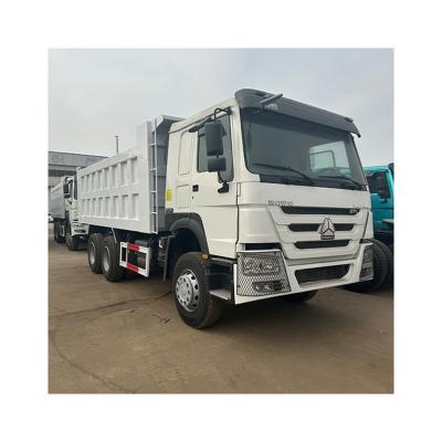 China Camión de segunda mano Sinotruk 371Hp 6X4 Camión de descarga para clientes en venta