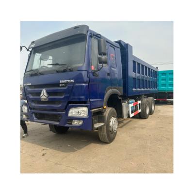 China 2024 Camión usado HOWO Camión pesado 6X4 Camión descargable con 2 números de cambio inverso en venta