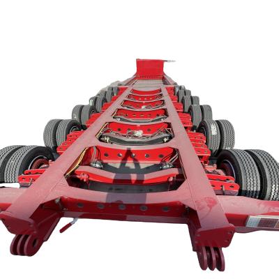 中国 鉄製モジュール式水力ステアリング 低床トラベルトレーラー 風力塔輸送機 販売のため