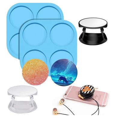 China Phone Grip Resin Mold Silicone Phone Socket Resin Molds Tool for sale