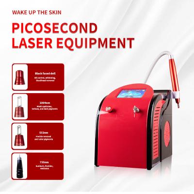 中国 高精度IPL RF ND YAGレーザー 5ns パルス幅と赤光プレビュー 販売のため