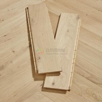 China 10 Days Delivery Modern Herringbone Parquet Old White Russian Parquet for sale