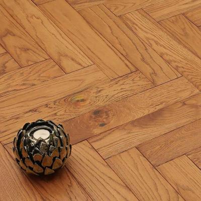 China 18mm Thickness Modern Design Oak Flooring Indoor European Parquet Flooring for sale