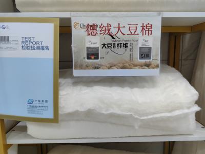 Chine Derong protéine de soja fibre coton aérogel couette coton fibre de soja à vendre