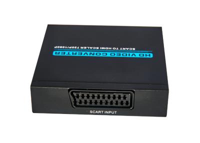 Chine La définition élevée Scart à l'appui de convertisseur de HDMI a entré le système visuel NTSC/pal/SECAM à vendre
