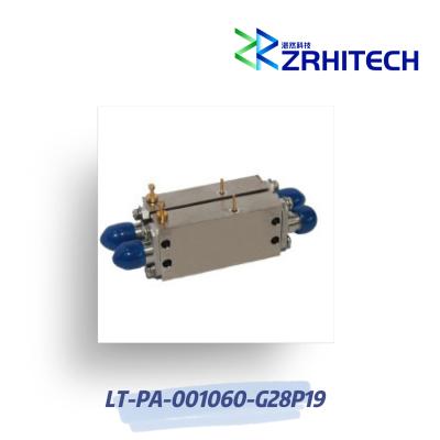 China 0.1 To 6 GHz 19dBm Power Amplifier with 28 dB Small Signal Gain for sale