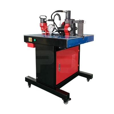 중국 Copper Busbar Bending Cutting Punching Single Phase High Speed Three Hydraulic Combined in Copper and Aluminum Busbar Bending Punching Cutting Machine 판매용
