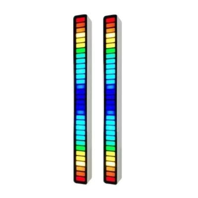 China Type-C Sound Power Supply Atmosphere Music LED Rhythm Sound Activated Car ABS+Acrylic Panel USB Desk Lamp for sale