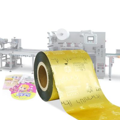 China BLN China Factory Moisture Proof Printed Aluminum Laminated Bag PET/PE/BOPP Auto Packaging Plastic Film Roll for sale