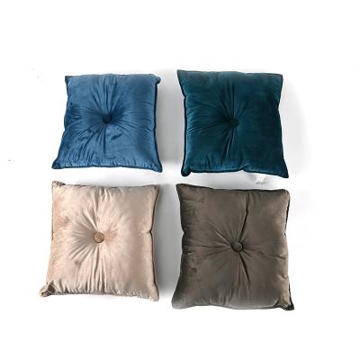 China Popular Design Modern Sofa Square Throw Decorative Cushion Pillow Treated With Insecticide for sale