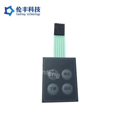 China Resistance To Water Yes and Matte Surface Silicone Button membrane switch for Long-Term Applications for sale