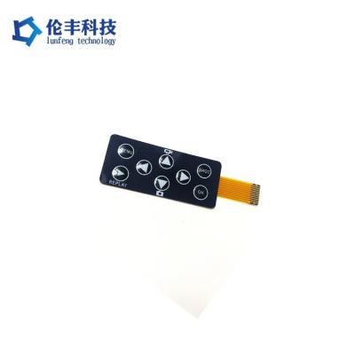 China Water Resistant Silicone Keyboard Membrane Panel in RAL Colors for Enhanced User Experience for sale