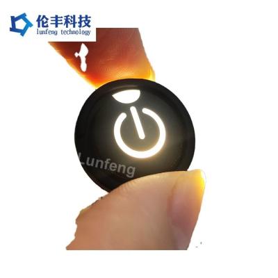 China Blue LED Color Customized 2.54mm Pitch LED Membrane Keypad for Industrial Applications for sale