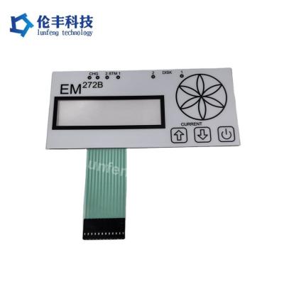 China Performance Industrial Membrane Keyboard with Pantone Color and Customizable Key Number for sale