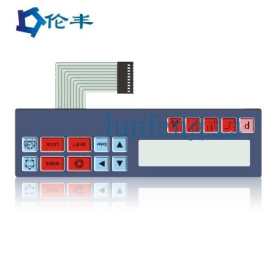China Superficie brillante industrial flexible impermeable de los interruptores de membrana del ANIMAL DOMÉSTICO V200 en venta