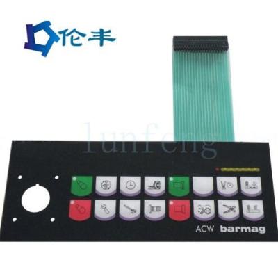 China Pegamento de encargo de la bóveda 3M467 del metal del telclado numérico de goma impermeable de la membrana en venta