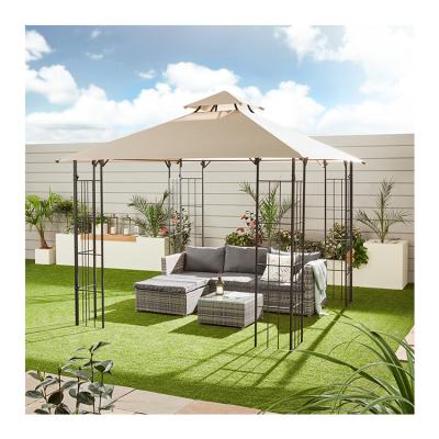 Chine Tissu en polyester D300 x W300 x H280cm Grill Gazebo Canopy de remplacement pour abri de patio à vendre