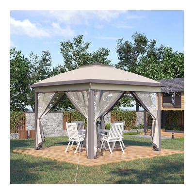 Chine Résistant à la pourriture L330 x W330 x H288cm AJUNION Jardin Pavillon extérieur Canopy Shade Pop Up Tent à vendre