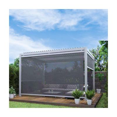 Chine Capacité de chargement 172 kg Pergola à verrière de jardin avec cadre en aluminium à commande manuelle à vendre