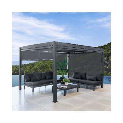 Chine Couverture en aluminium en extérieur, couverture bioclimatique, couverture imperméable au soleil, couverture de jardin, pont de pergolas à vendre