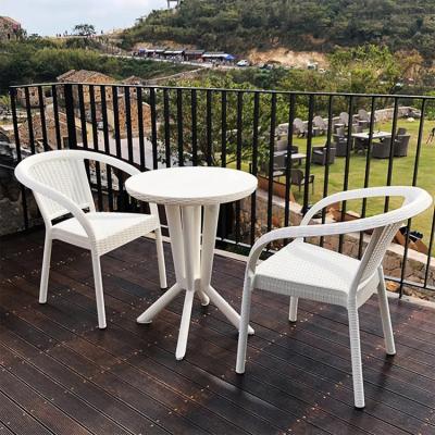 Chine Ensemble de jardin à l'extérieur Meubles en rotin synthétique pour patio Balcon Café Fête de mariage à vendre