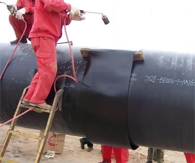 Κίνα Τεκέτα PE HDPE με θερμικά συρρικνωτικό μανίκι για προμονωτικές αρθρώσεις σωλήνων PE ανθεκτική στη γήρανση προς πώληση
