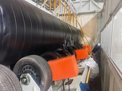 China Hot Chiller Water / Oil / Chemical Material Pipeline Pipe Foam Spray Insulated Machinery With HDPE Raw Material for sale